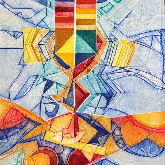 Gerard Fitremann. Two Untitled Works Etchings, aquatint in colors on woven paper - Picture 12 of 16